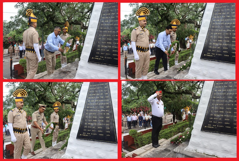 कारगिल विजय दिवस पर देश के अमर शहीदों को श्रद्धांजलि अर्पित