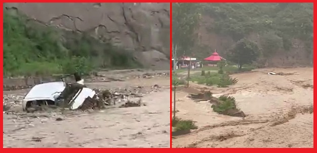 हिमाचल में दर्दनाक हादसा: खड्ड में बही गाड़ी: एक ही परिवार के 11 लोगों की मौत
