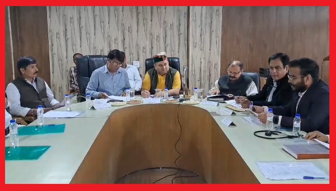 विनय कुमार की अध्यक्षता में रोगी कल्याण समिति संगड़ाह की बैठक हुई सम्पन्न
