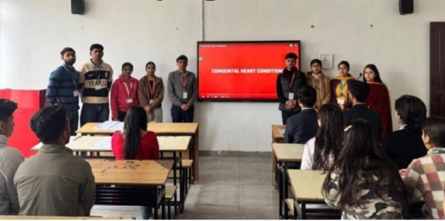 हिमालयन इंस्टिट्यूट ऑफ फामेसी कालाअंब में जन्म जात हृदय रोगों पर कार्यशाला 