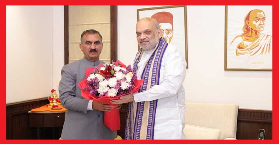 अमित शाह से मिले सीएम सुक्खू, प्राकृतिक आपदा से हुए नुकसान के लिए मांगा मुआवजा