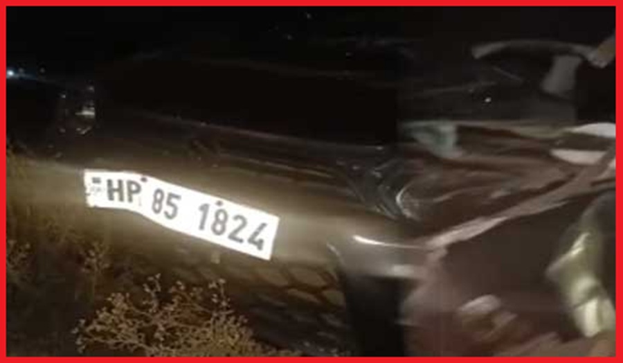 दर्दनाक हादसा: सड़क हादसे में हिमाचल के तीन युवकों की मौत, दो घायल