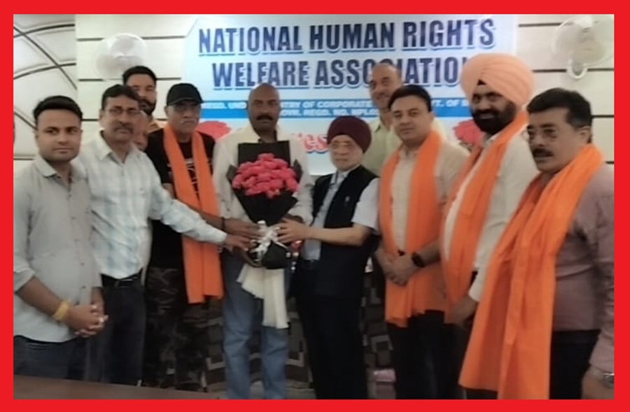 डॉ एच एस नागपाल राष्ट्रीय मानवाधिकार वेलफेयर एसोसिएशन के निदेशक मनोनीत