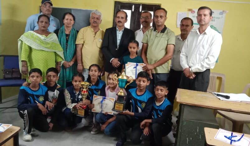 जिला सिरमौर की अंडर-14 बॉयज एवम गर्ल्स योग ओलिंपियाड़ प्रतियोगिता मे  कोटडी व्यास माजरा ब्लॉक का दबदबा