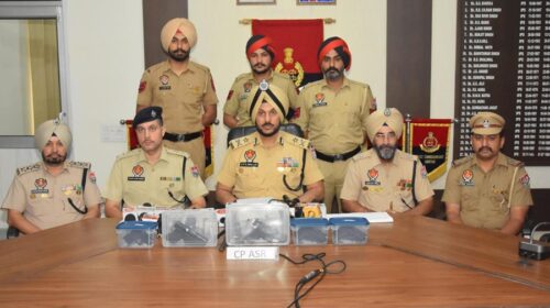 पुलिस ने 5 अत्याधुनिक 9 एमएम ग्लॉक पिस्टल सहित एक व्यक्ति को किया  गिरफ्तार: डीजीपी गौरव यादव