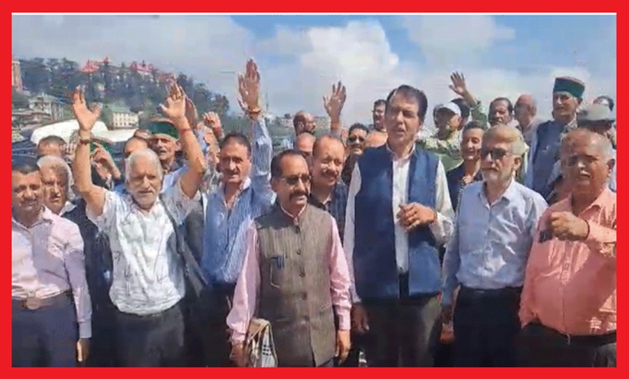 हिमाचल प्रदेश पथ परिवहन पेंशनरों को नहीं मिली पेंशन, सरकार के खिलाफ बड़े आंदोलन की दी चेतावनी