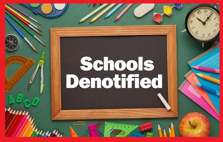 हिमाचल के 28 सरकारी स्कूलों का प्रदेश सरकार ने घटाया  दर्जा,अधिसूचना जारी 