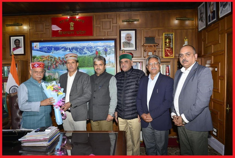 महामहिम राज्यपाल से संजीवनी संस्था के एक प्रतिनिधि मंडल ने की शिष्टाचार भेंट; कार्यशाला के लिए भेंट किया पचारिक आमंत्रण पत्र