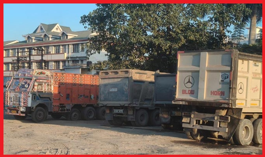 अवैध खनन पर पुलिस का शिकंजा, पांवटा साहिब में 6 वाहन जब्त