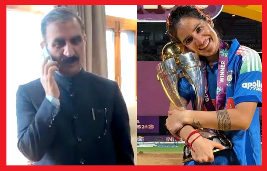 भारतीय महिला टीम की तेज गेंदबाज रेणुका ठाकुर को एक करोड़ पुरस्कार देगी सुक्खू सरकार