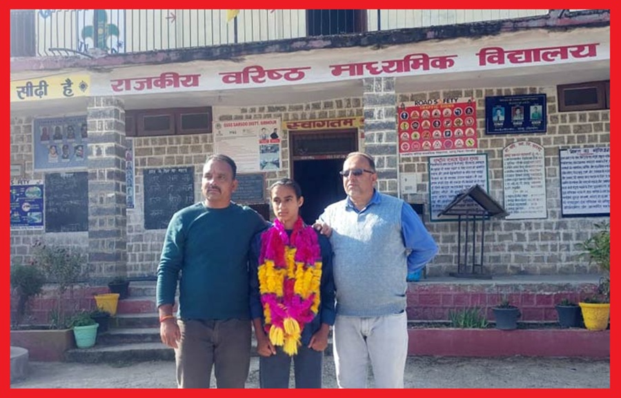 सिरमौर की बेटी अक्षिता शर्मा खेलेगी नेशनल,हिमाचल की वॉलीबॉल टीम में चयन