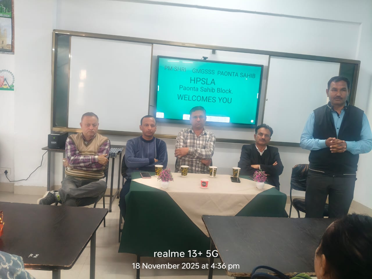 स्कूल प्रवक्ता संघ जिला सिरमौर की खंड स्तरीय बैठक पीएम श्री कन्या राजकीय वरिष्ठ माध्यमिक पाठशाला पांवटा साहिब में हुई संपन्न; बलदेव चौहान ने की अध्यक्षता