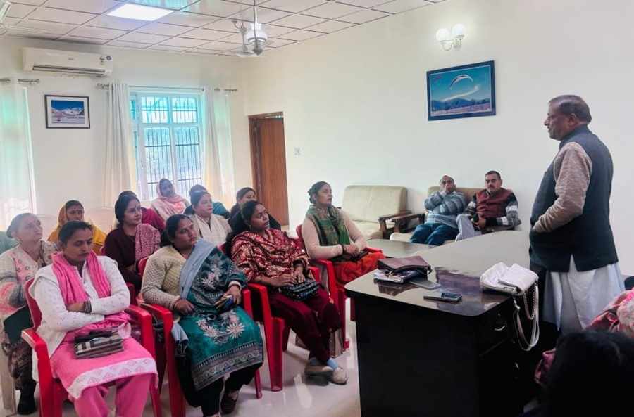 पाँवटा साहिब भाजपा महिला मोर्चा की बैठक सम्पन्न