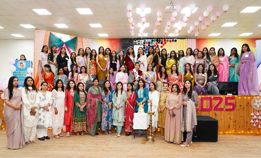माता पद्मावती कॉलेज ऑफ़ नर्सिंग में “Good Bye Gala” फेयरवेल का सुंदर आयोजन