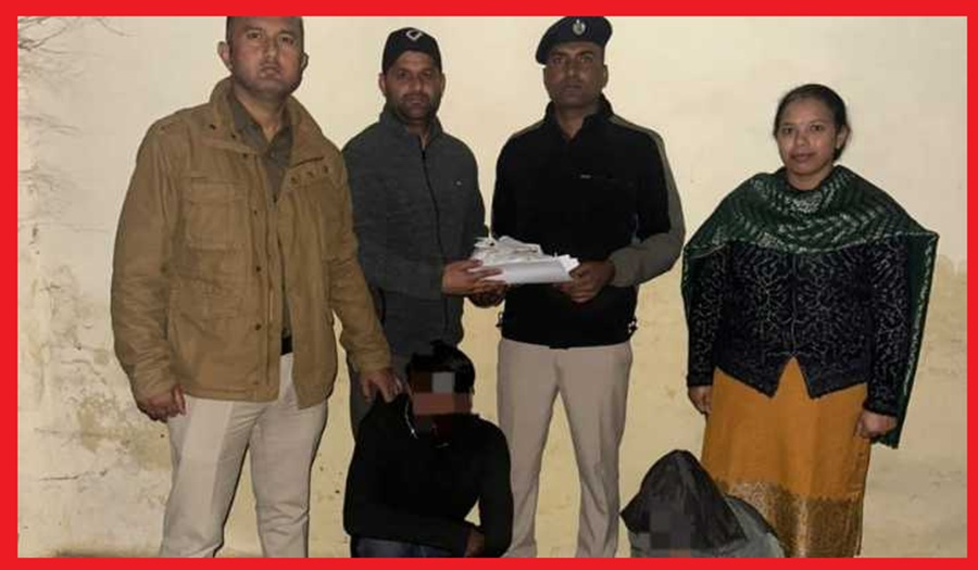 पांवटा साहिब में 6.56 ग्राम चिट्टे के साथ धरे गए महिला और पुरुष  