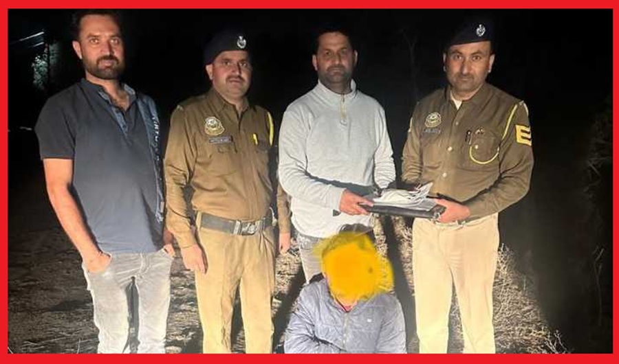 पांवटा साहिब में युवक से 2.95 ग्राम स्मैक बरामद     