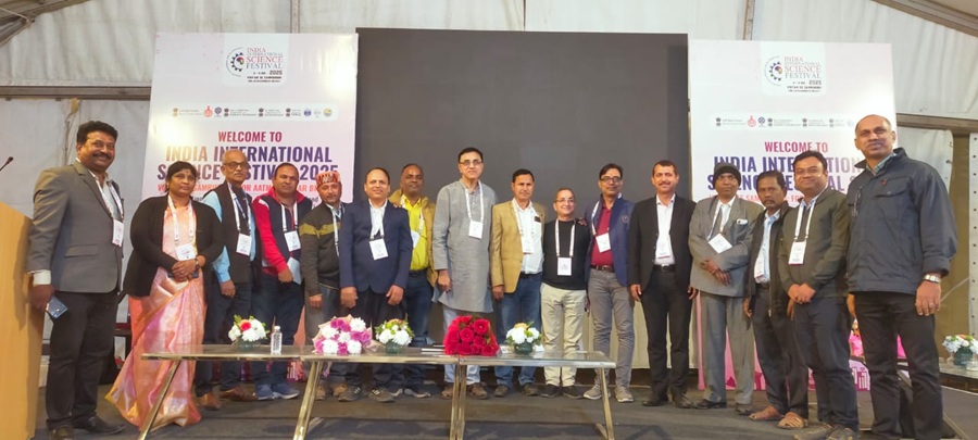 भारतीय अंतर्राष्ट्रीय विज्ञान महोत्सव 2025 में विभा वाणी इंडिया राज्य चैप्टर हिमाचल प्रदेश की टीम पहुची चंडीगढ़ 