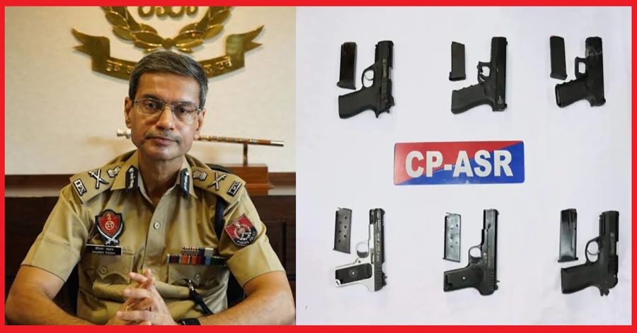 सीमा पार से चल रहे हथियार तस्करी मॉड्यूल का पर्दाफ़ाश; एक नाबालिग सहित 6 व्यक्ति छह पिस्तौलों सहित गिरफ्तार : डीजीपी गौरव यादव