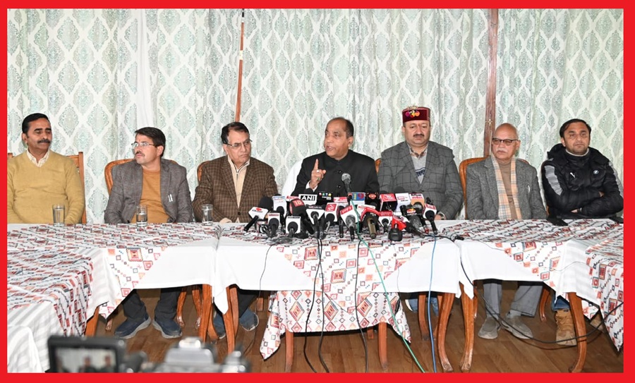 मुख्यमंत्री जिस राह पर चल रहे हैं न वह काम अच्छा और न उसका अंजाम अच्छा : जयराम ठाकुर