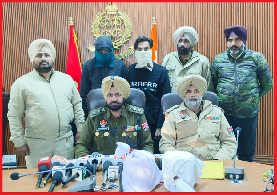 घरिंडा पुलिस ने 2 किलो हेरोइन के साथ दो ड्रग तस्कर किए गिरफ्तार