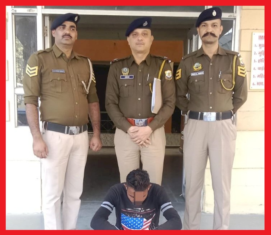  पांवटा पुलिस ने 4.56 ग्राम चिट्टे के साथ पकड़ा नशा तस्कर 