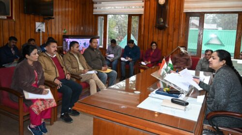 उपायुक्त की अध्यक्षता में आयोजित हुई सड़क सुरक्षा समिति की बैठक