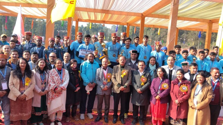 उद्योग मंत्री ने पांवटा साहिब में आयोजित राष्ट्रीय अंडर-14 वॉलीबॉल चैंपियनशिप के समापन समारोह की अध्यक्षता की