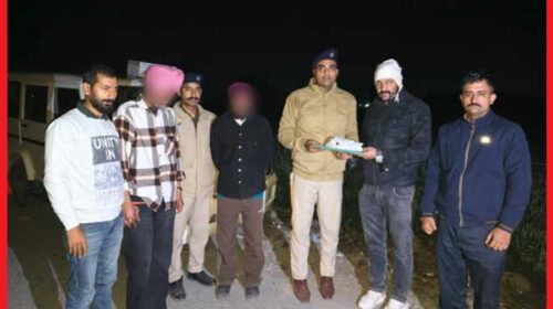 पांवटा साहिब में 243 ग्राम अफीम के साथ दो गिरफ्तार
