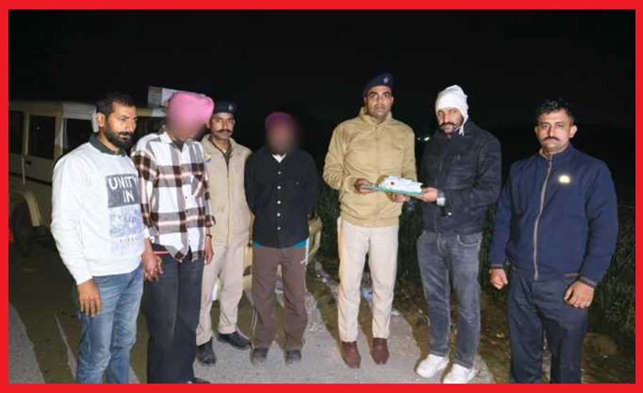 पांवटा साहिब में 243 ग्राम अफीम के साथ दो गिरफ्तार