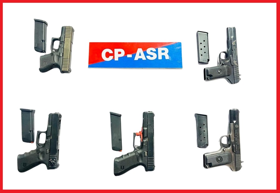 हथियार तस्करी वाले माड्यूल से सम्बन्धित दो व्यक्ति 5 अति-आधुनिक पिस्तौलों समेत अमृतसर से गिरफ़्तार— डीजीपी गौरव यादव