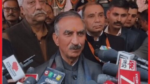 राज्य की अपनी संप्रभुता,बाहर से आकर  बिना सूचना कोई भी लोगों को नहीं उठा सकता: सीएम सुक्खू  