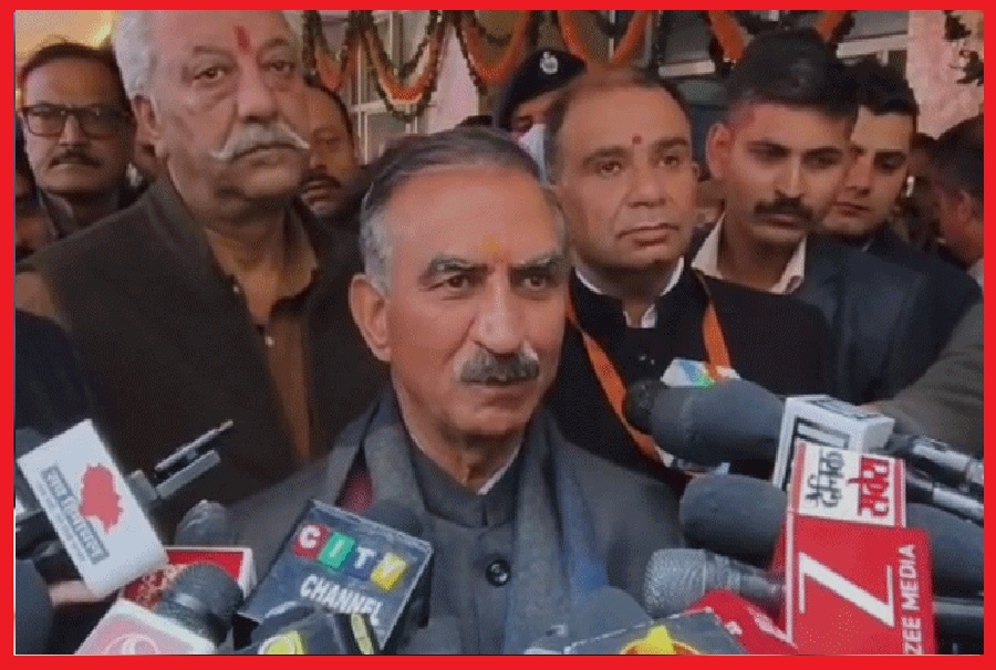 राज्य की अपनी संप्रभुता,बाहर से आकर  बिना सूचना कोई भी लोगों को नहीं उठा सकता: सीएम सुक्खू  