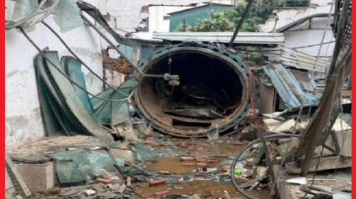 कालाअंब में शीशा फैक्ट्री में फटा बॉयलर, करोड़ों का नुकसान 