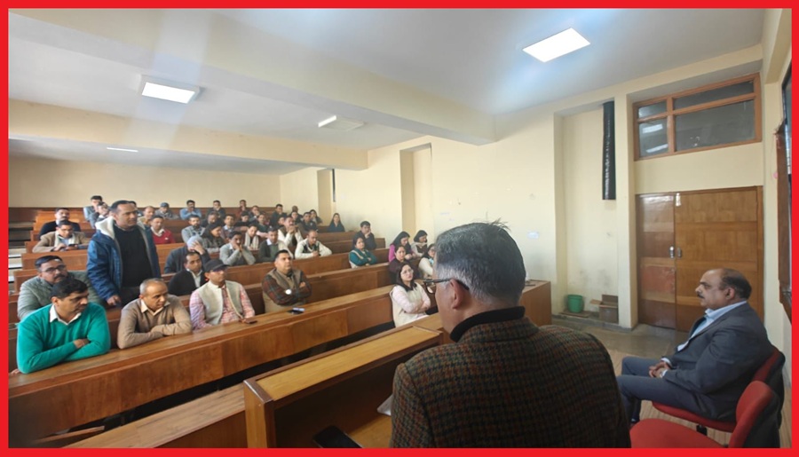 हिमाचल प्रदेश विश्वविद्यालय शिक्षक कल्याण संघ (हपुटवा) ने  प्रदेश सरकार के विरुद्ध निर्णायक लड़ाई का किया ऐलान;अधिकारों की रक्षा के लिए आंदोलन होगा तेज 