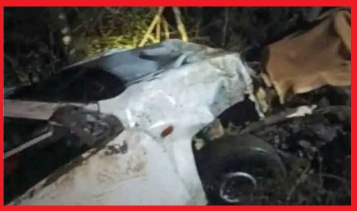 दर्दनाक हादसा: सिरमौर में खाई में गिरी साधुओं की कार; एक की मौत; दूसरा गंभीर घायल