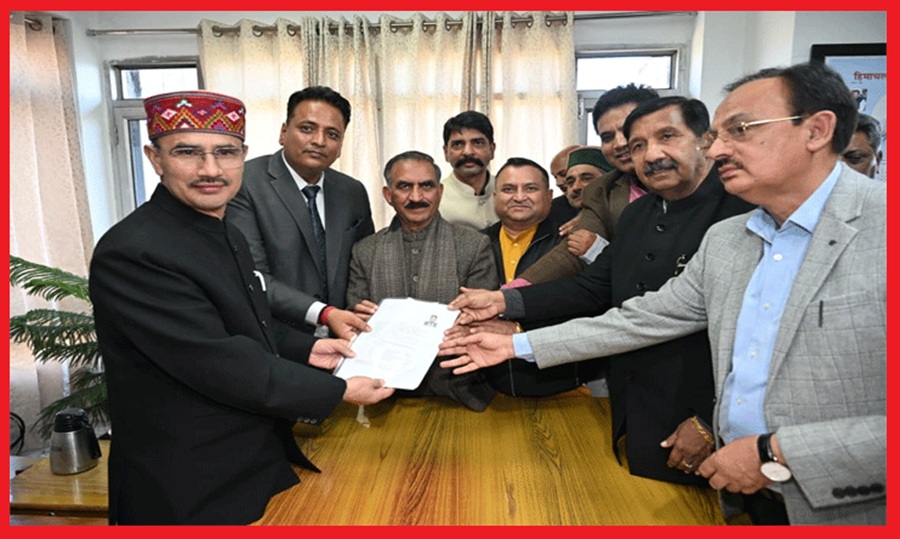 अनुराग शर्मा ने राज्यसभा सीट के लिए दाखिल किया नामांकन, सीएम सुक्खू बोले- पार्टी ने आम कार्यकर्ता को कैंडिडेट बनाया