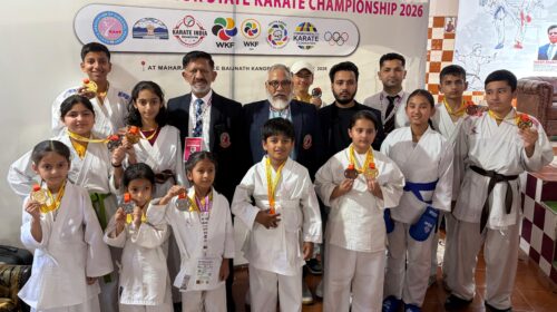 राज्य स्तरीय कराटे चैंपियनशिप में सिरमौर ने मनवाया अपना लोहा, झटके 17 पदक