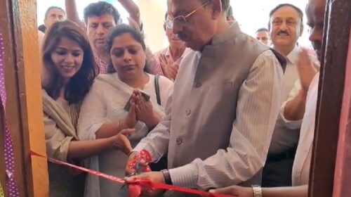 उद्योग, संसदीय कार्य एवं श्रम रोजगार मंत्री हर्षवर्धन चौहान ने शिलाई विधानसभा क्षेत्र के वरिष्ठ माध्यमिक पाठशाला कफोटा में विज्ञान प्रयोगशाला सहित जिला की 10 अन्य विज्ञान प्रयोगशालाओं का किया शुभारंभ