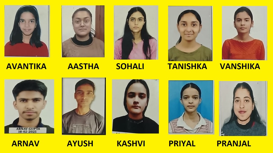 बी. आर. सी. इंस्टीट्यूट नाहन के विद्यार्थियों ने जेईई मेन्स व एंडवास की सफलता के बाद नीट में भी अपना परचम लहराया