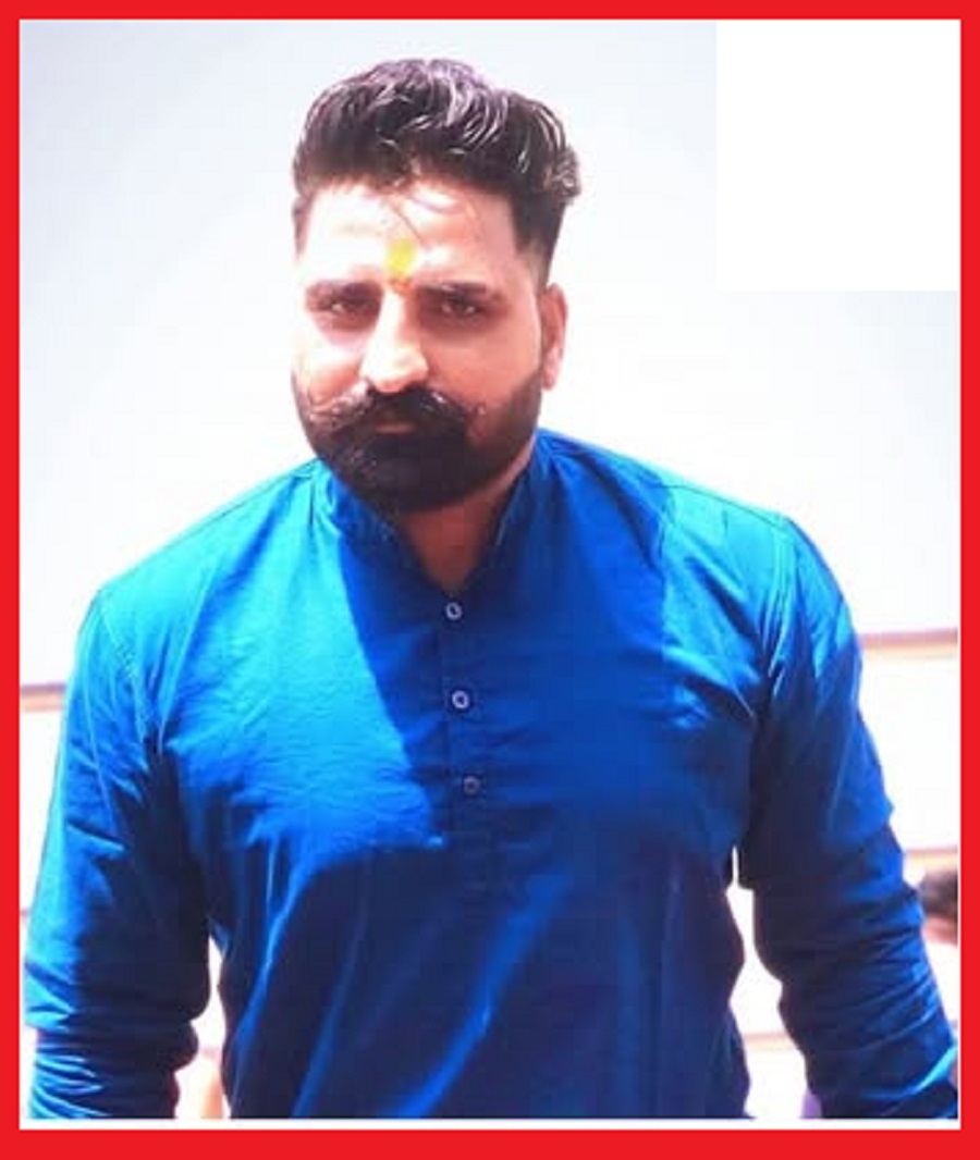  सुनील कुमार चौधरी भाजपा मंडल पांवटा साहिब के वरिष्ठ मीडिया प्रभारी नियुक्त 