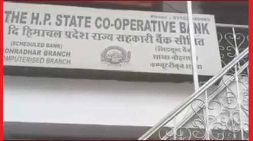 सिरमौर: नौहराधार को ऑपरेटिव बैंक में 10 करोड़ की हेराफेरी मामले में मुख्य आरोपी बर्खास्त 