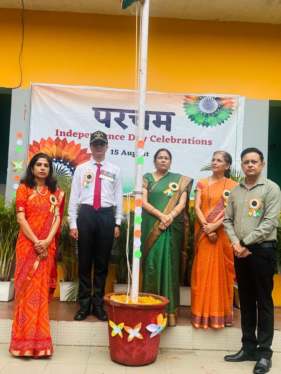 द रोज़ ऑर्किड वर्ल्ड स्कूल, पांवटा साहिब में धूमधाम से मनाया गया 80वां स्वतंत्रता दिवस