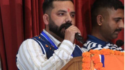 छात्र नेता रजत भारद्वाज बने हिमाचल युवा कांग्रेस मीडिया सेल के वाइस चेयरमैन