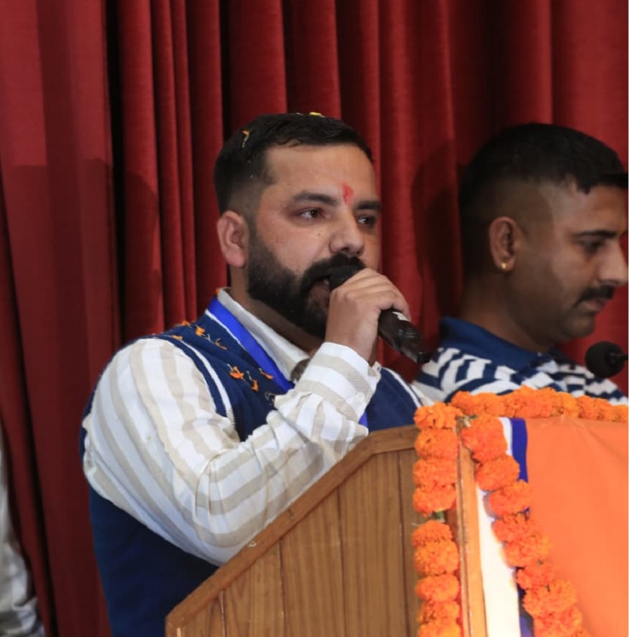 छात्र नेता रजत भारद्वाज बने हिमाचल युवा कांग्रेस मीडिया सेल के वाइस चेयरमैन