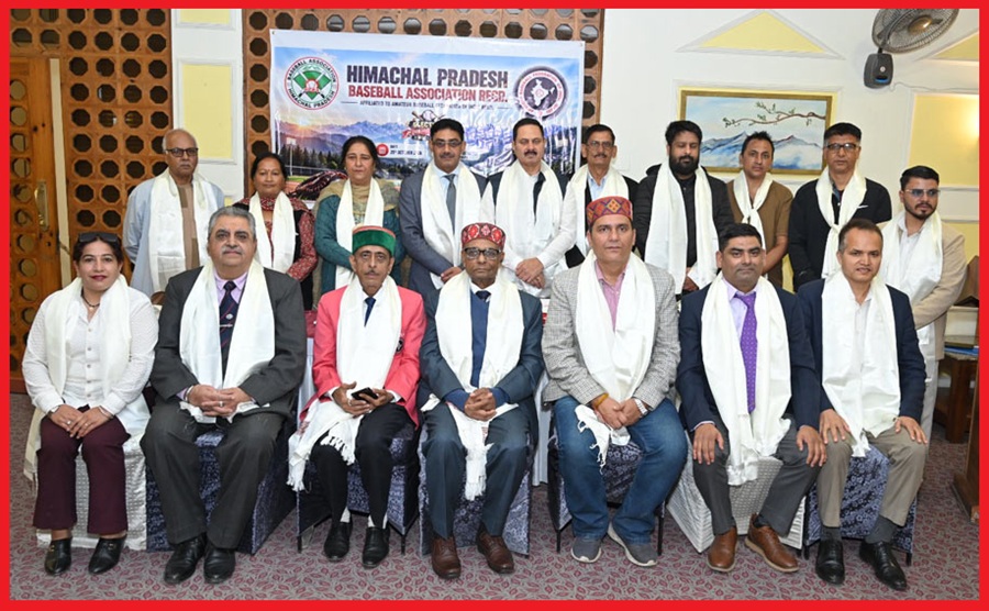 मनोज कोहली बने हिमाचल प्रदेश बेसबॉल एसोसिएशन के अध्यक्ष, अनिल चौहान को मिली  महासचिव की जिम्मेदारी
