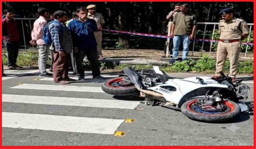 दर्दनाक हादसा:  शिलाई सड़क पर 27 वर्षीय युवक की मौके पर गई जान; दूसरे की हालत गंभीर