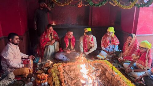 श्री महामाया माता बाला सुंदरी मंदिर त्रिलोकपुर में अश्विनी नवरात्रि 2026 का विधिवत समापन
